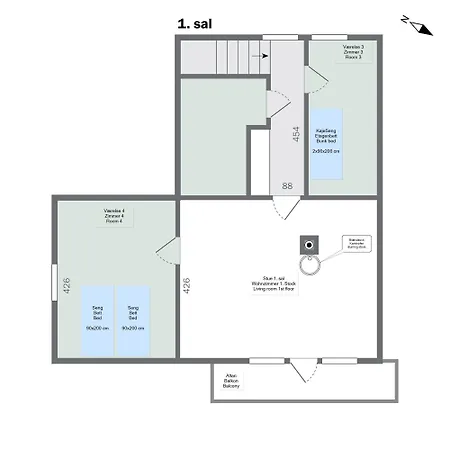Kobmandens 度假居 福堡